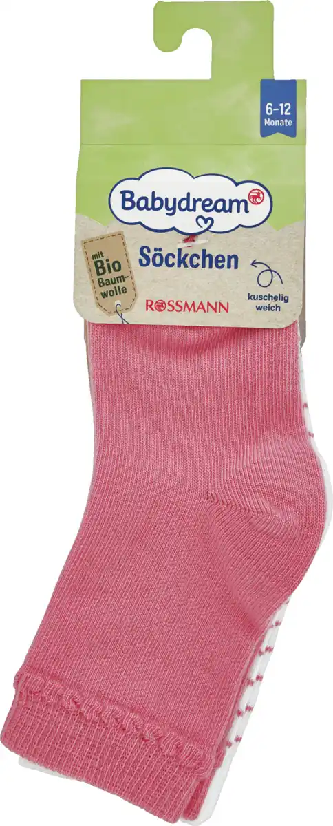 Bild 1 von Babydream Babysöckchen 3er, 6-12 Monate