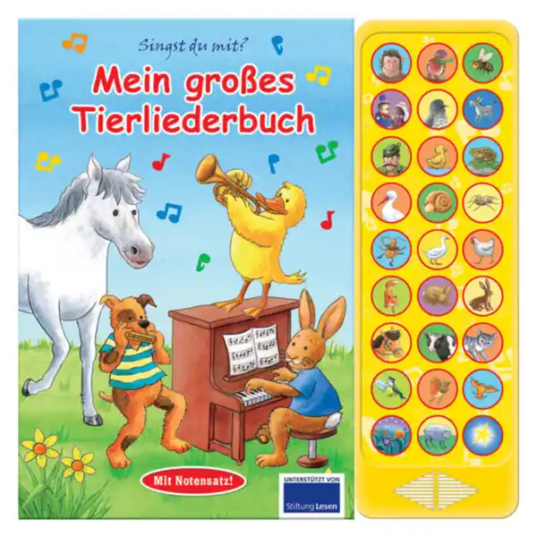 Bild 1 von 27-Button-Soundbuch, Mein großes Tierliederbuch