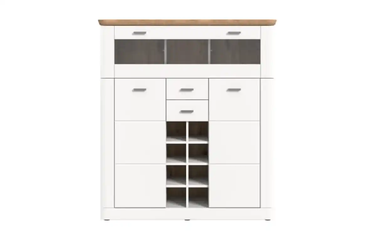 Bild 2 von Xonox Home - Barschrank Modern Times, weiß/Eiche-Nachbildung