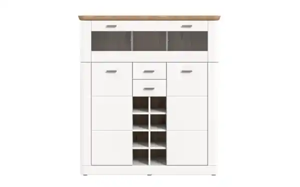 Bild 2 von Xonox Home - Barschrank Modern Times, weiß/Eiche-Nachbildung