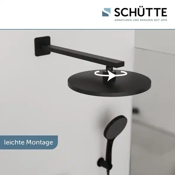 Bild 3 von CAPRI Kopfbrause, Schwarz matt