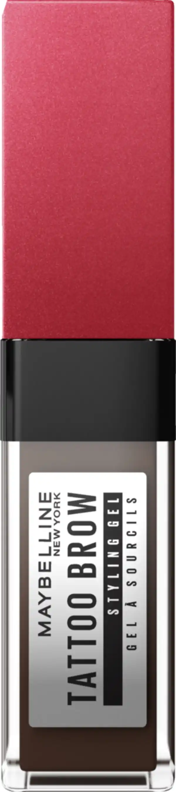 Bild 2 von Maybelline New York Tattoo Studio Augenbrauengel 3 Tage 260 DeepBrown, 6 ml