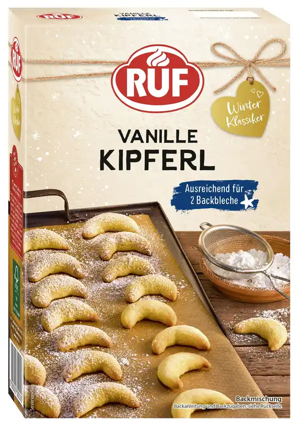 Bild 1 von RUF Backmischung Vanille Kipferl 350 g