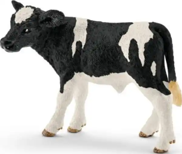 Bild 1 von Schleich 13798 Kalb, Schwarzbunt