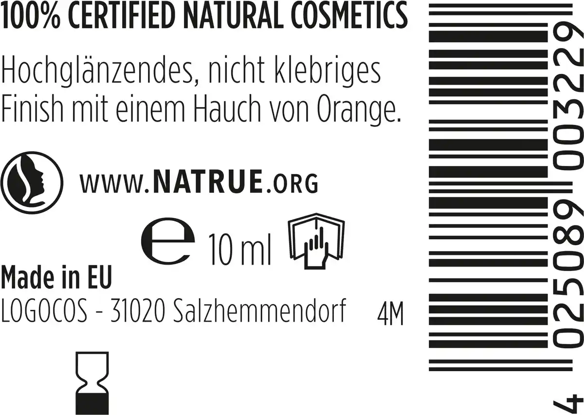 Bild 2 von Sante LIPTASTIC Lip Oil Orange, 10 ml