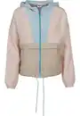 Bild 1 von URBAN CLASSICS Sommerjacke Damen Ladies 3-Tone Oversize Windbreaker (1-St)