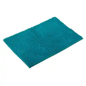 Chenille-Badematte - ca. 50 x 80 cm, Blue Lagoon