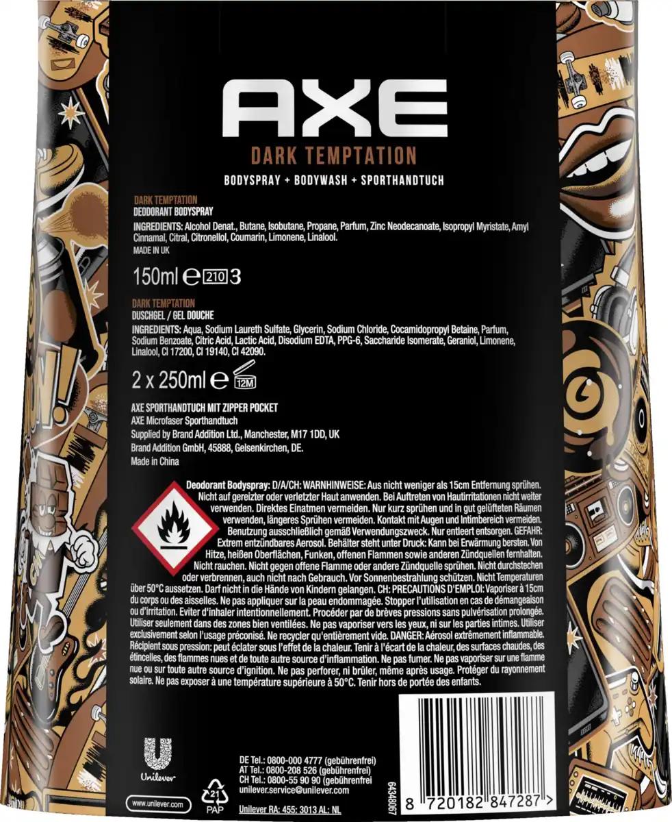Bild 2 von AXE Dark Temptation Geschenkset