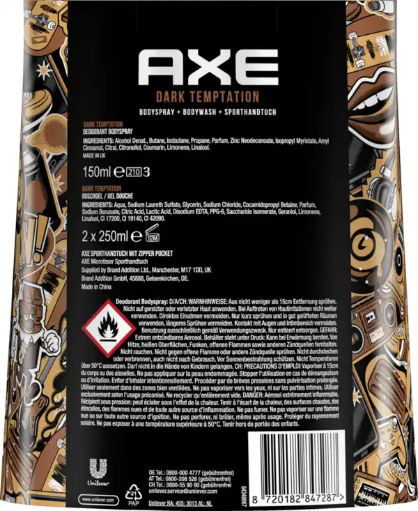 Bild 2 von AXE Dark Temptation Geschenkset