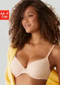 LASCANA Schalen-BH Ela - perfect basic mit Bügel aus seidiger Microfaser, Basic Dessous