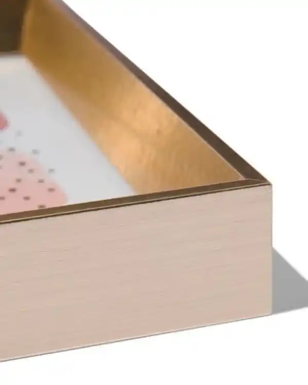 Bild 3 von Bilderrahmen aus Holz 15x20, Facettenrand, Gold