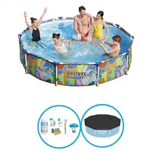 Bestway Pool Steel Pro - Poolpaket - 305x66 cm