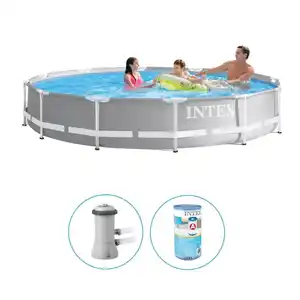 Intex Prism Frame Pool Set rund Ø 366 x 76 cm