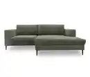 Bild 1 von DOMO collection Ecksofa »Modica« mit Longchair rechts, dunkelgrün