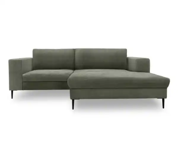 Bild 1 von DOMO collection Ecksofa »Modica« mit Longchair rechts, dunkelgrün