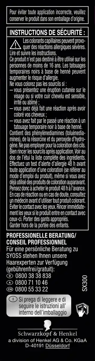 Bild 2 von Syoss Augenbrauen Kit Hellbraun 5-1, 17 ml