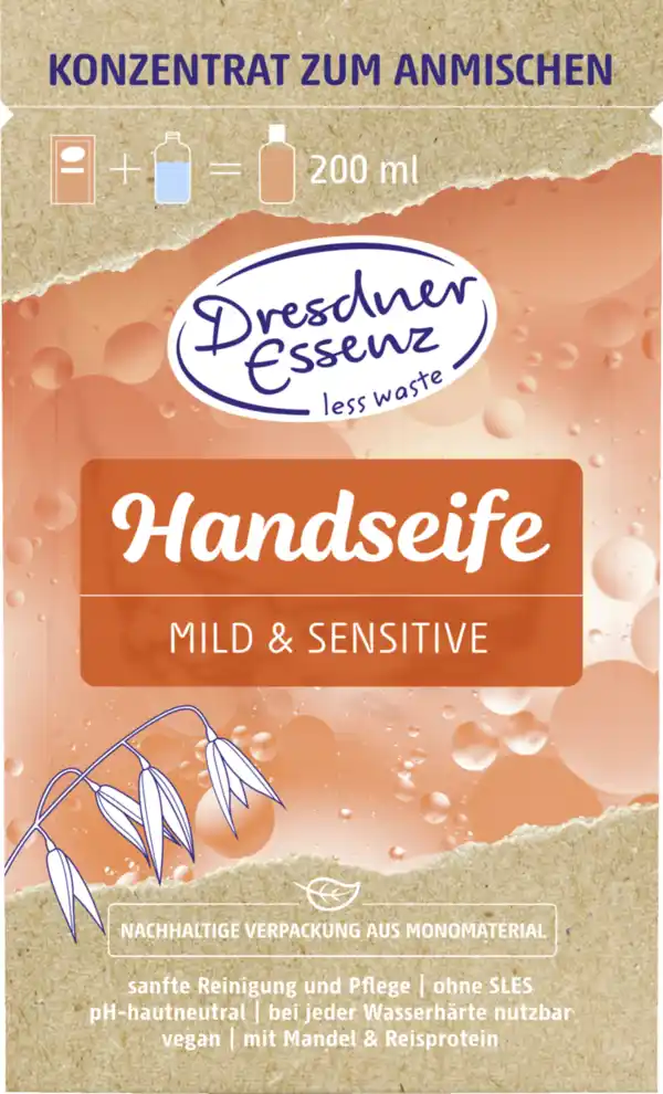 Bild 1 von Dresdner Essenz Handseife-Konzentrat Mild & Sensitiv, 40 g