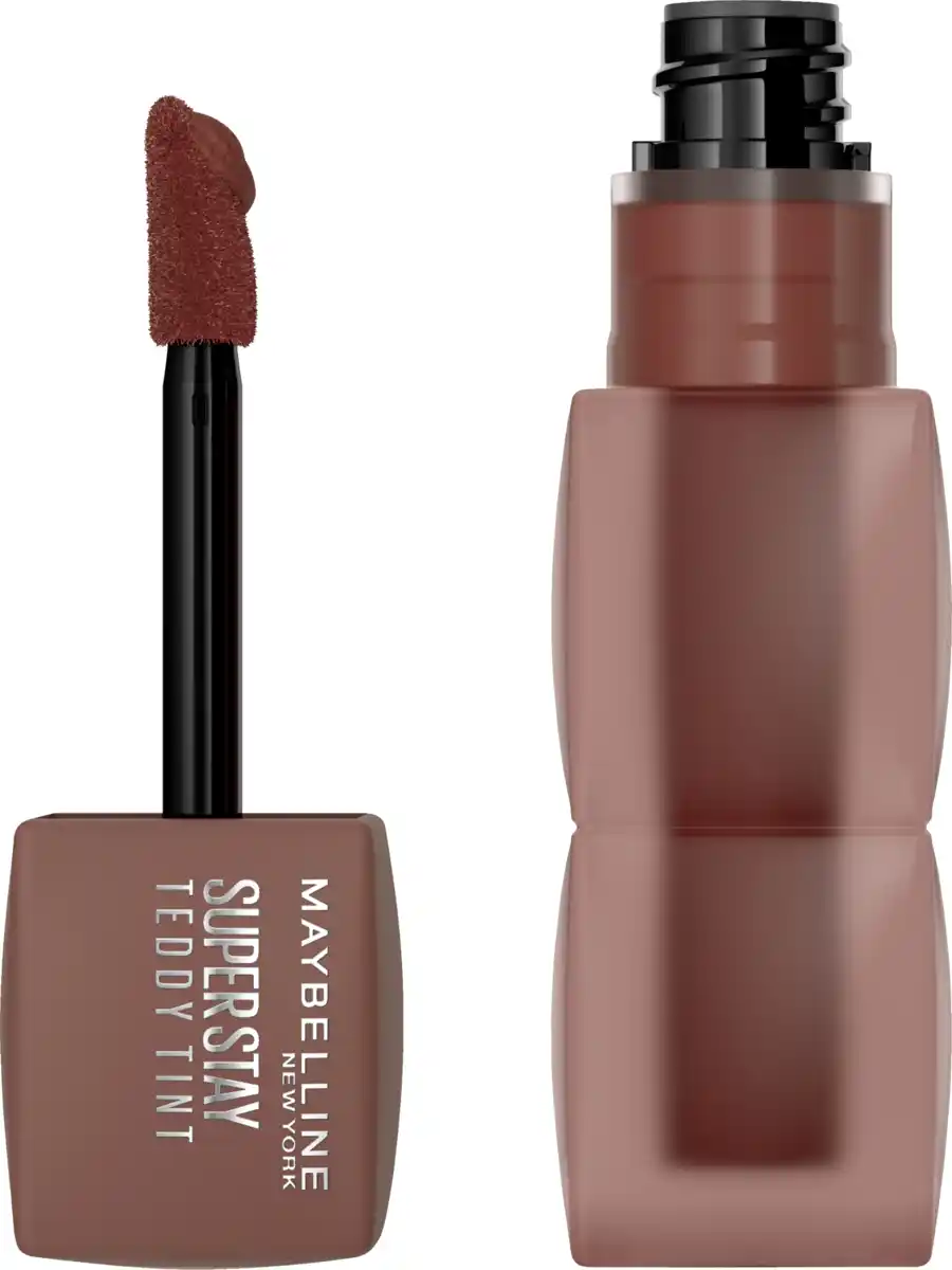 Bild 4 von Maybelline New York Superstay Teddy Tint Lippenstift 20 Mascara Tear, 5 ml
