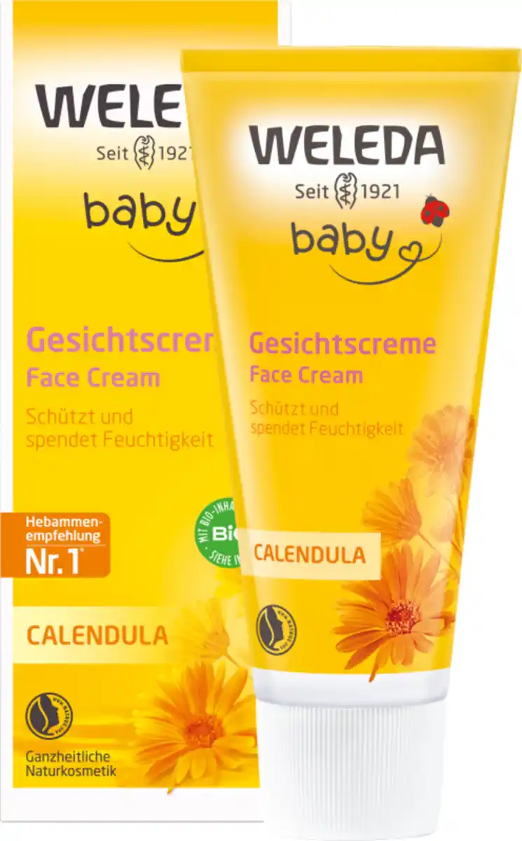 Bild 4 von Weleda baby Calendula Gesichtscreme, 50 ml
