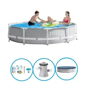 Intex Pool Prism Frame - Schwimmbad-Paket - 305x76 cm