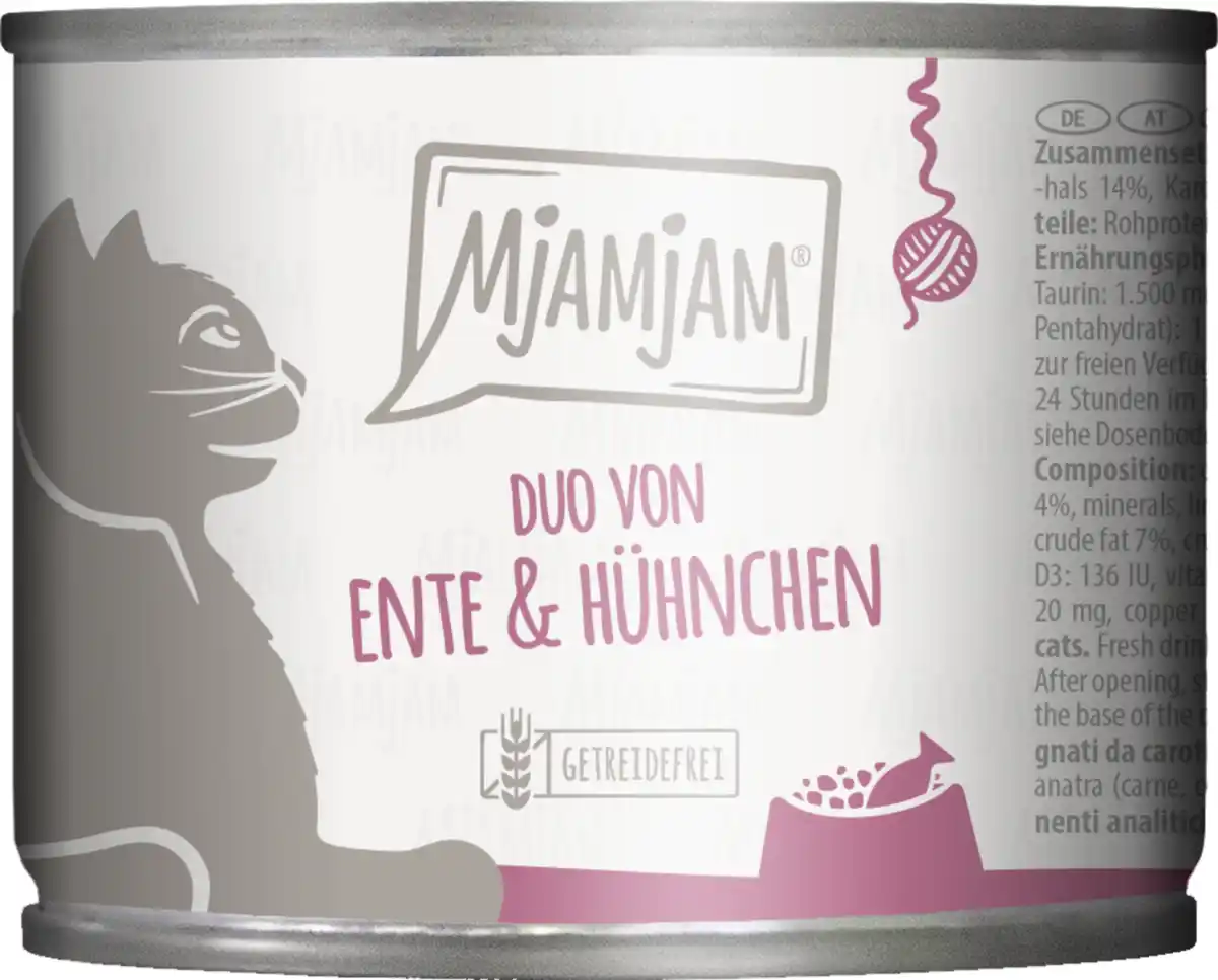 Bild 1 von MjAMjAM DUO von zarter Ente & saftigem Hühnchen an Möhrchen, 200 g