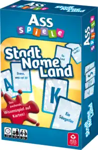 ASS Stadt, Name, Land Kartenspiel