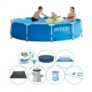 Intex Metal Frame 305x76 cm Rund - Swimmingpool-Paket