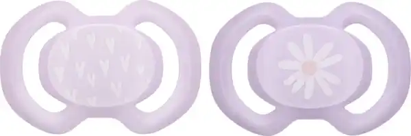 Bild 2 von Babydream Beruhigungssauger Der Symmetrische Herzen & Blume 0-3 Monate