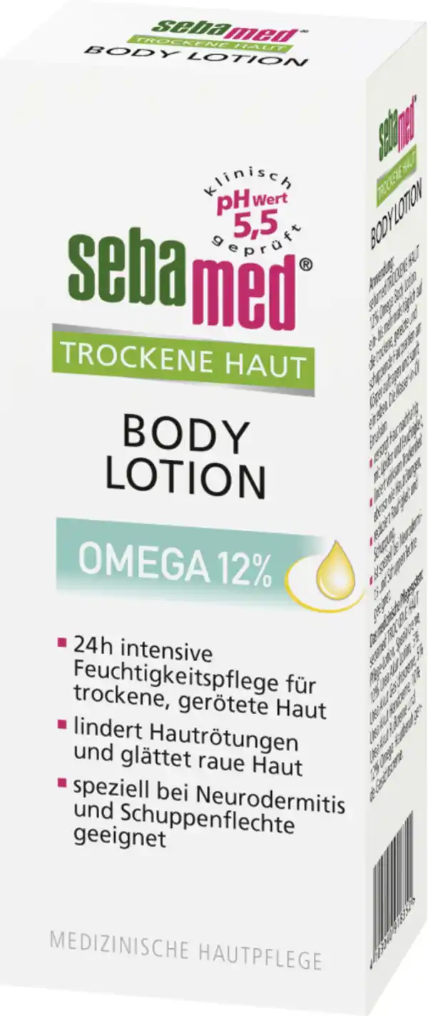 Bild 1 von sebamed Trockene Haut Bodylotion Omega 12 %, 200 ml