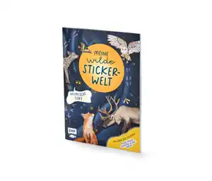 Stickerbuch »Meine wilde Stickerwelt – heimische Tiere«