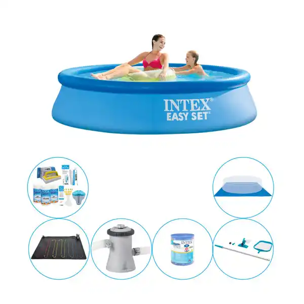 Bild 1 von Intex Easy Set Rund 244x61 cm - 7-teilig - Swimmingpool-Paket