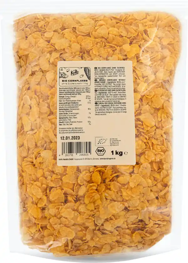 Bild 1 von KoRo Bio Cornflakes, 1 kg