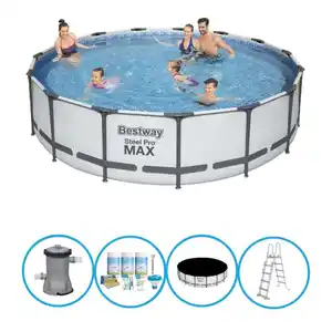 Bestway Pool Steel Pro MAX - Poolpaket - 457x107 cm