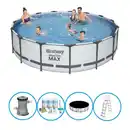 Bild 1 von Bestway Pool Steel Pro MAX - Poolpaket - 457x107 cm