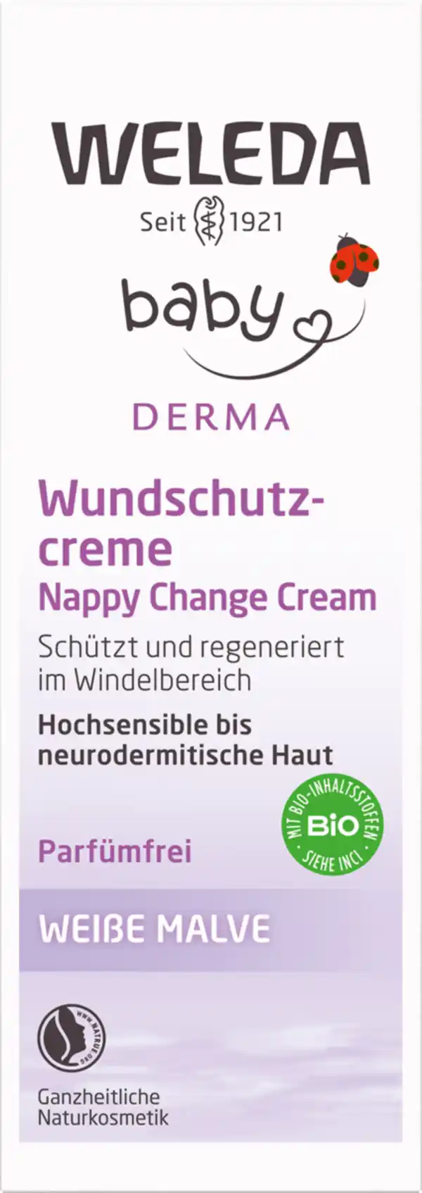Bild 2 von Weleda Baby Derma Weiße Malve Wundschutzcreme, 50 ml