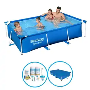 Bestway Pool Steel Pro 259x170x61 cm - Poolpaket