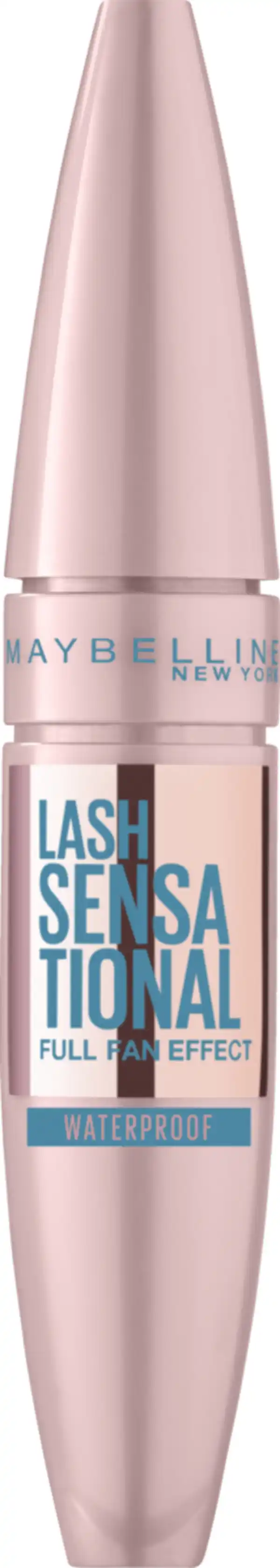 Bild 1 von Maybelline New York Mascara Lash Sensational Voller-Wimpern-Fächer Very Black Waterproof, 9,5 ml