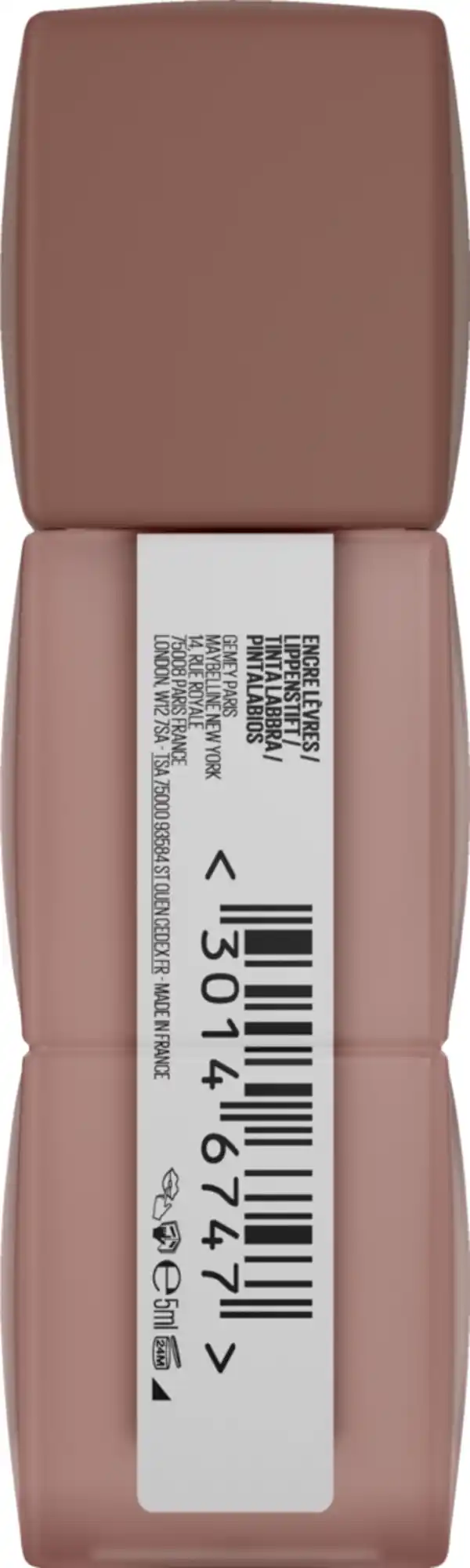 Bild 3 von Maybelline New York Superstay Teddy Tint Lippenstift 20 Mascara Tear, 5 ml