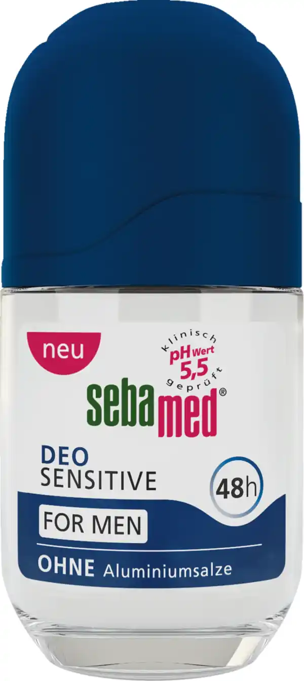 Bild 1 von sebamed Balsam Deo Sensitive FOR MEN Roll-on, 50 ml