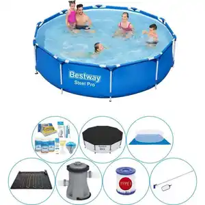 Bestway Steel Pro 305x76 cm Rund - Schwimmbadpaket