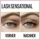 Bild 4 von Maybelline New York Mascara Lash Sensational Voller-Wimpern-Fächer Very Black Waterproof, 9,5 ml