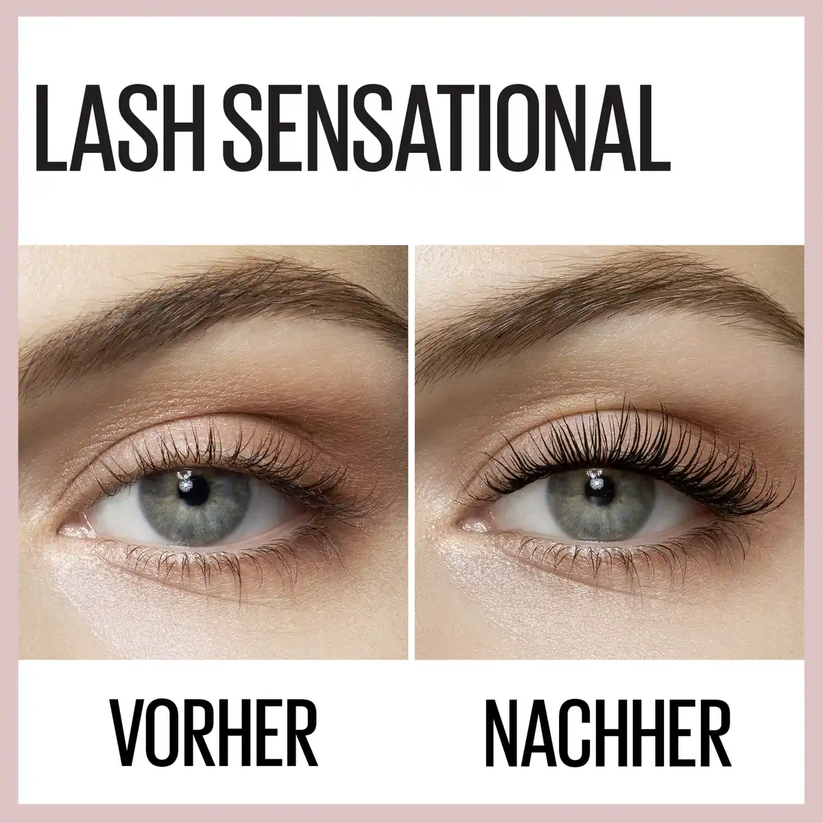 Bild 4 von Maybelline New York Mascara Lash Sensational Voller-Wimpern-Fächer Very Black Waterproof, 9,5 ml
