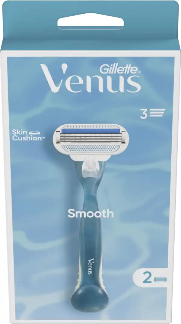 Bild 2 von Gillette Venus Smooth Rasierer mit 2 Klingen