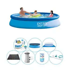 Schwimmbadeset - Intex Easy Set Rund 366x76 cm