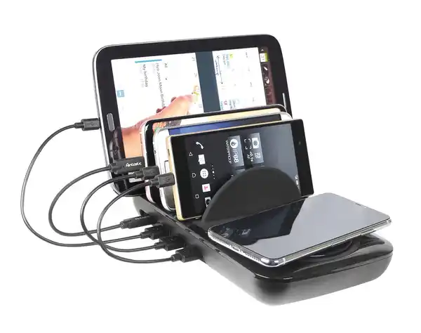 Bild 2 von Multiport USB Ladestation "Casa+" inkl. Induktivlader