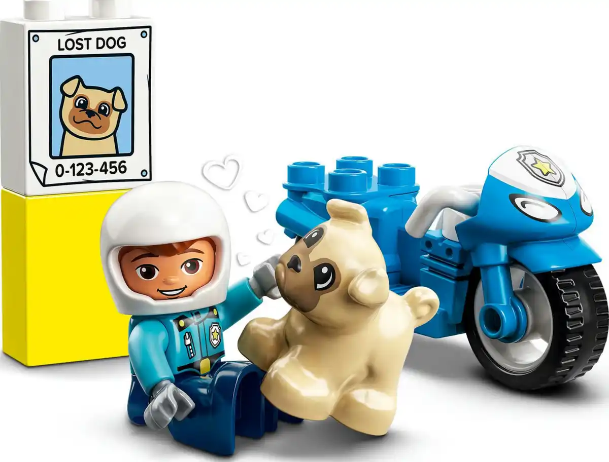 Bild 2 von LEGO duplo 10967 Polizeimotorrad