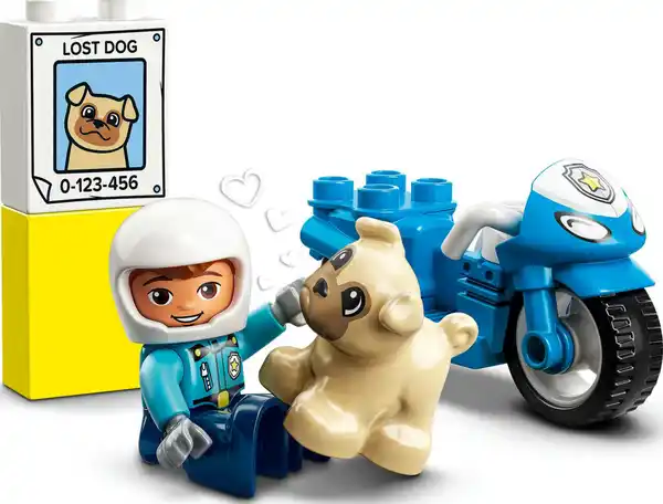 Bild 2 von LEGO duplo 10967 Polizeimotorrad