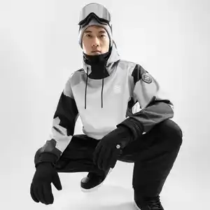 Herren Wintersport snowboardjacke für W1 Tibet SIROKO Grau