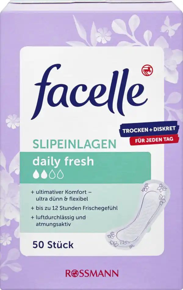 Bild 1 von facelle Slipeinlage Daily Fresh