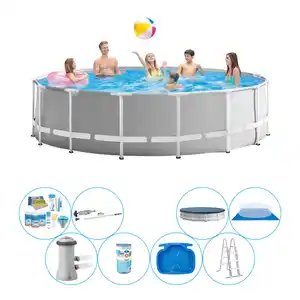 Swimmingpool Super Deal - Intex Prism Frame Rund 457x122 cm